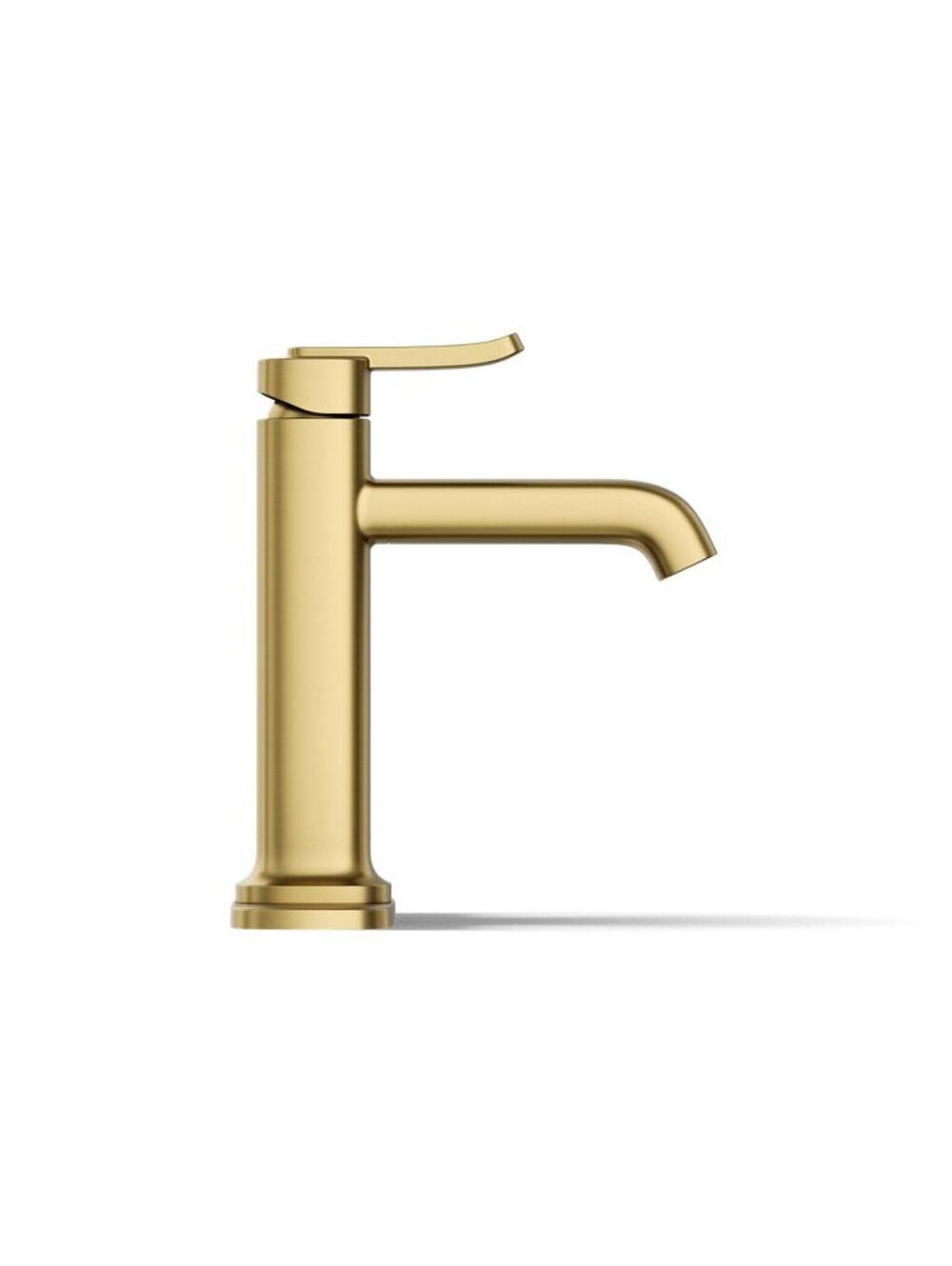 KOHLER Single-Hole Faucet-Brushed  Brass-Original Pack